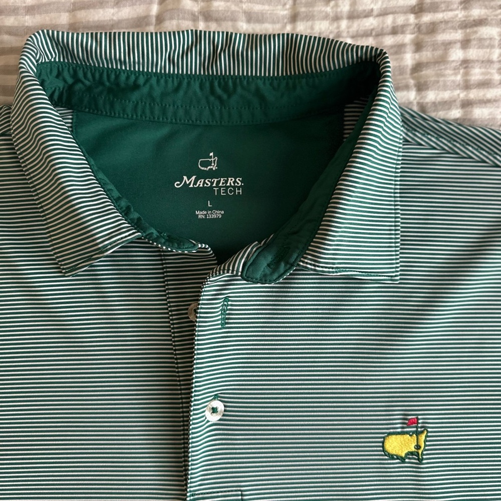 Masters Green Performance Polo Shirt